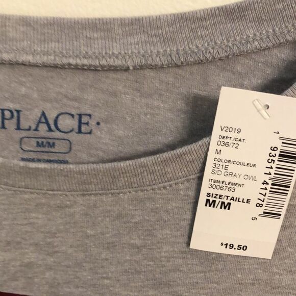 Women's Auntie with Attitude T-shirt  M Gray Pink Lettering Family Aunt Gift - Picture 2 of 4